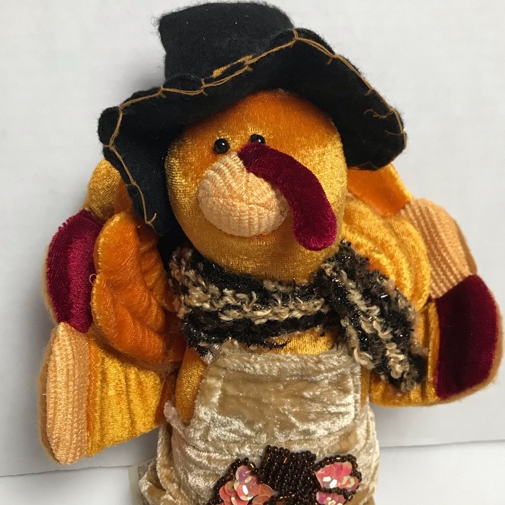 Dan Dee Turkey Shelf Sitter Plush 16”